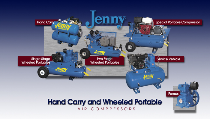 Jenny Portable Air Compressors