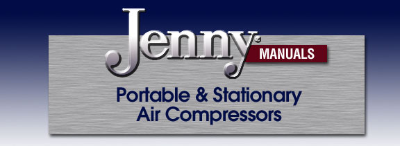 Jenny Portable and Stationary Air Compressor Manuals