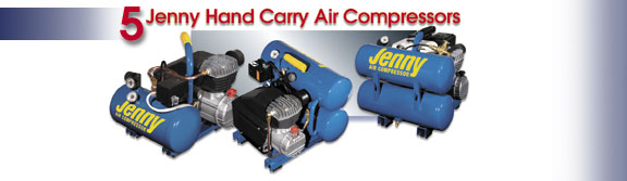Jenny Hand Carry Air Compressor Manuals