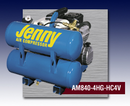 Jenny Portable Hand Carry Air Compressors Model AM840-HG-HC4V