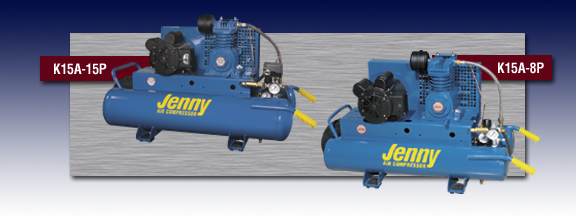 Jenny portable store air compressor